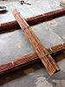 BAMBOO ARE DRYING UNDER SUN